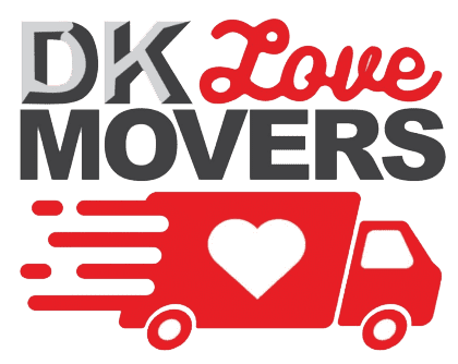 DK Love Movers Logo